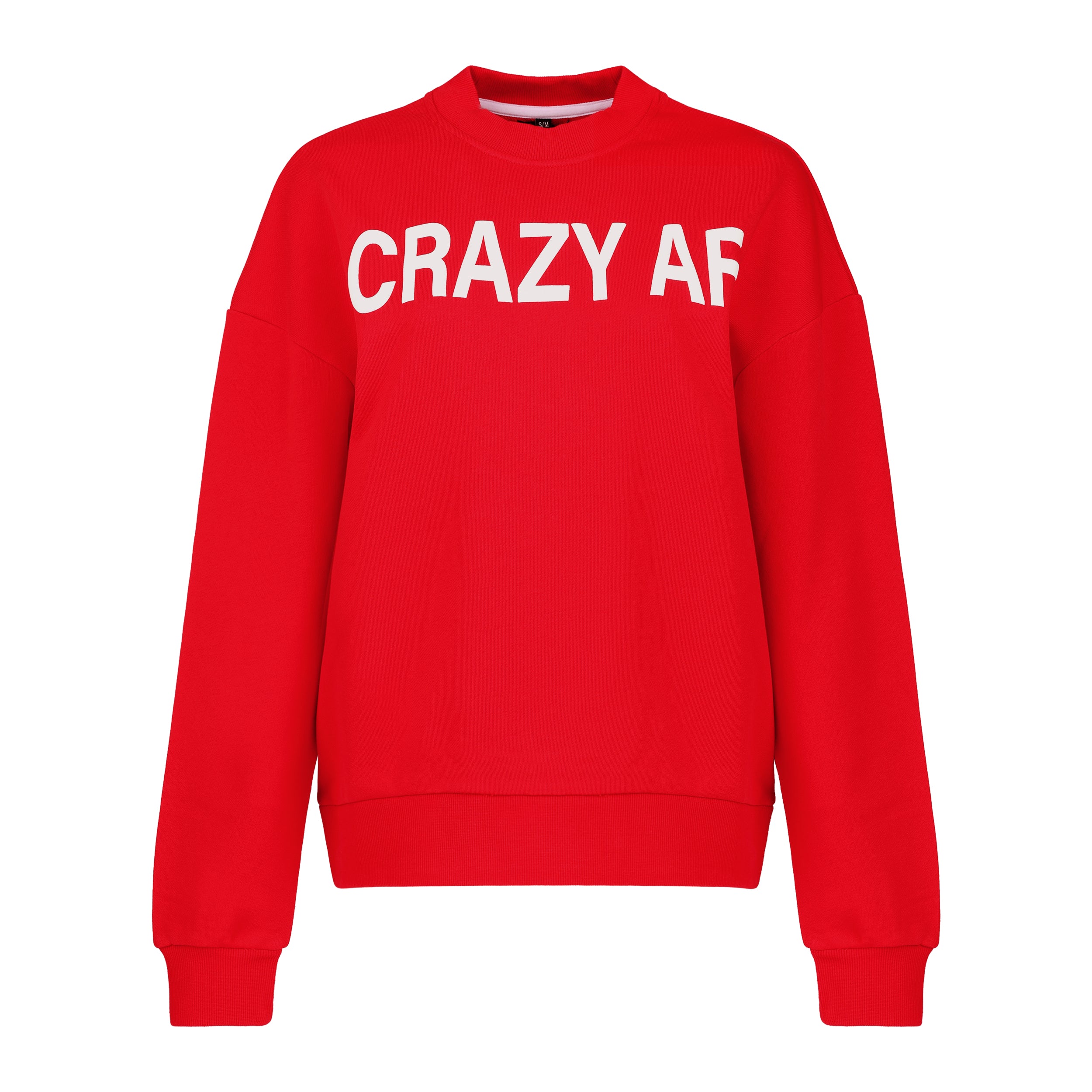 CRAZY AF CREWNECK – Eva & Javier