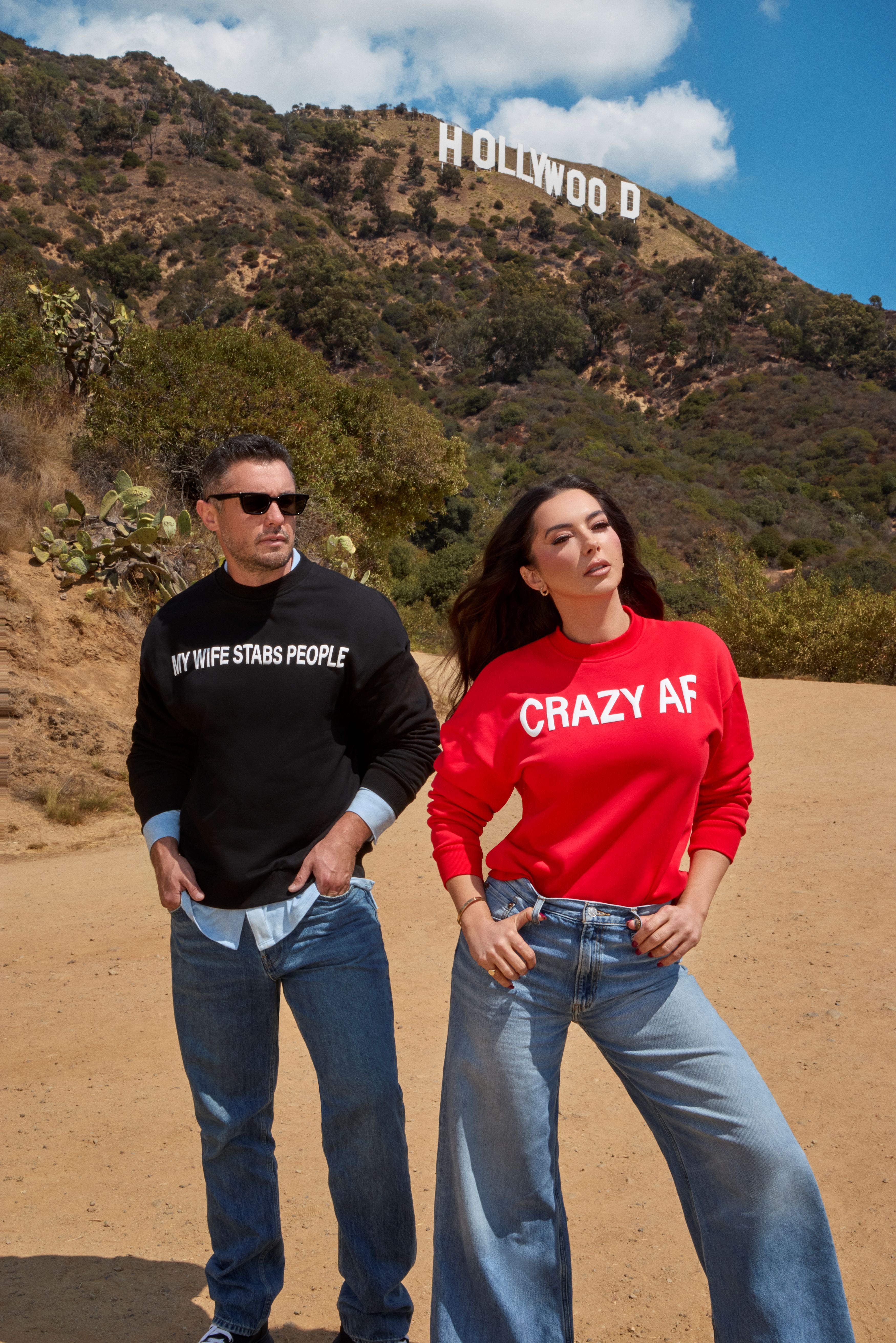 CRAZY AF CREWNECK