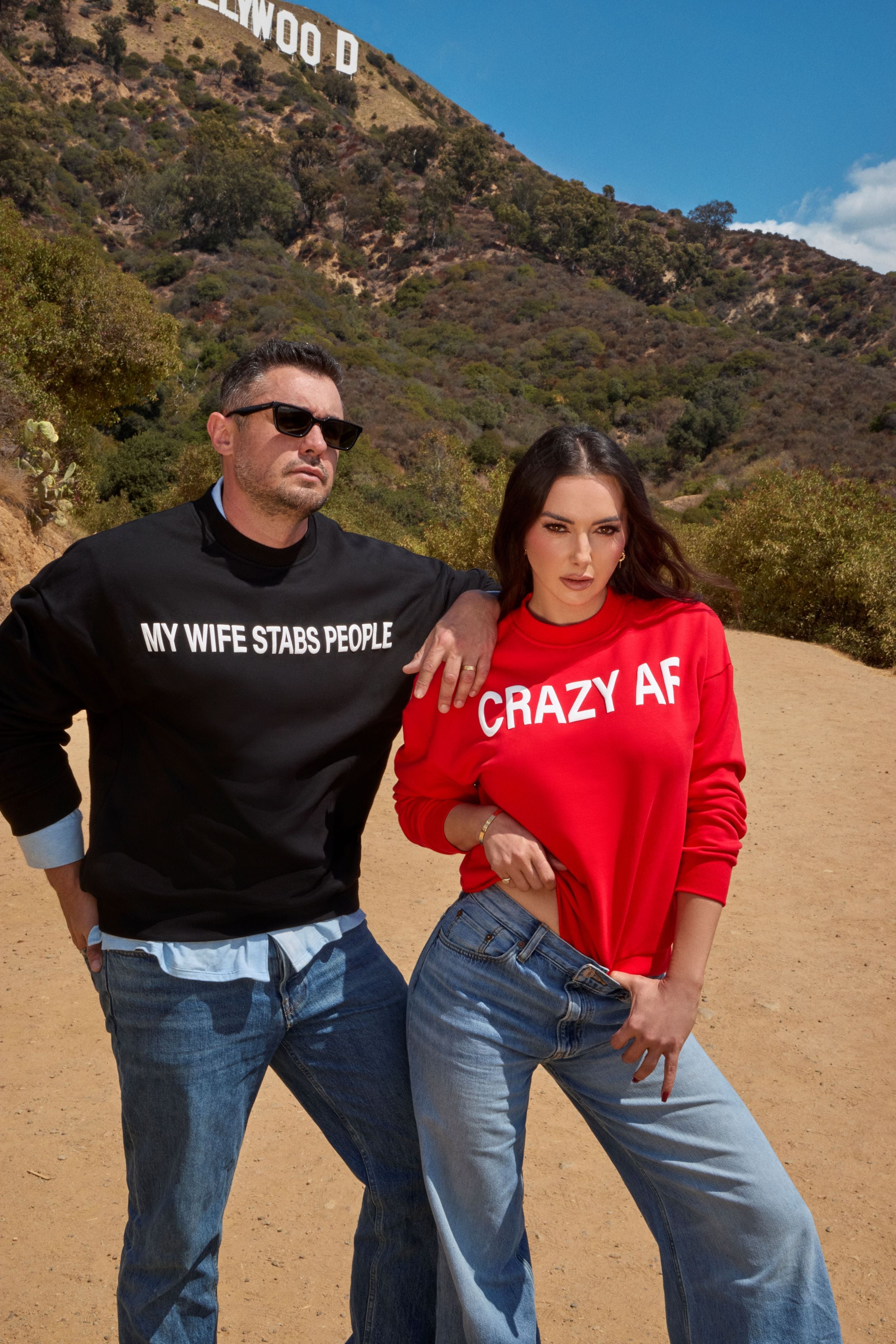 CRAZY AF CREWNECK