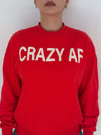 CRAZY AF CREWNECK